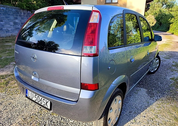 Opel Meriva cena 13900 przebieg: 97000, rok produkcji 2005 z Lubartów małe 497